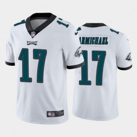 Men's Harold Carmichael Philadelphia Eagles White Vapor Limited Jersey