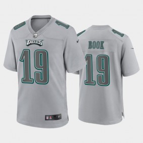 Men's Ian Book Philadelphia Eagles Gray Atmosphere Fashion Game Jersey