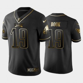 Men's Ian Book Philadelphia Eagles Black Golden Edition Jersey