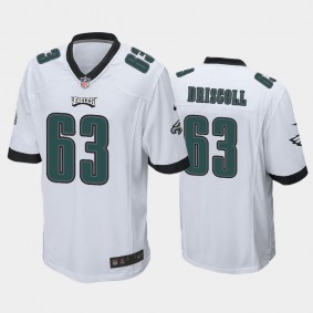 Men's Jack Driscoll Philadelphia Eagles White Game Jersey