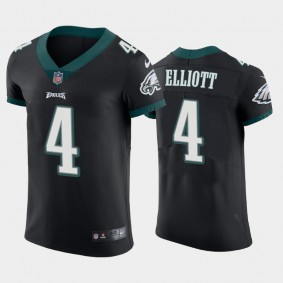 Men's Jake Elliott Philadelphia Eagles Black Vapor Elite Jersey