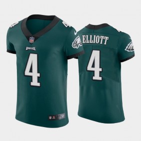 Men's Jake Elliott Philadelphia Eagles Midnight Green Vapor Elite Jersey