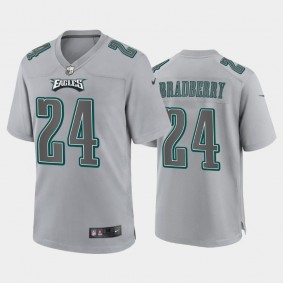 Men's James Bradberry Philadelphia Eagles Gray Atmosphere Fashion Game Jersey