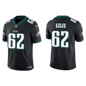 Jason Kelce Philadelphia Eagles Black Vapor F.U.S.E. Limited Jersey