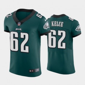 Men's Jason Kelce Philadelphia Eagles Midnight Green Vapor Elite Jersey