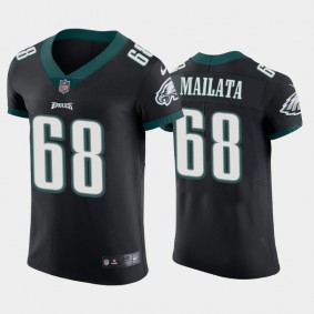 Men's Jordan Mailata Philadelphia Eagles Black Vapor Elite Jersey