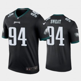 Men's Josh Sweat Philadelphia Eagles Black Color Rush Legend Jersey