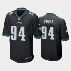 Men's Josh Sweat Philadelphia Eagles Black Game Jersey