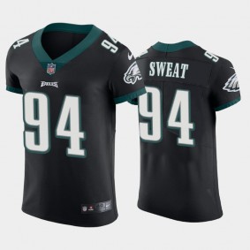 Men's Josh Sweat Philadelphia Eagles Black Vapor Elite Jersey