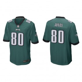 Men's Julio Jones Eagles Green Game Jersey