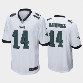 Men's Kenneth Gainwell Philadelphia Eagles White Game Jersey