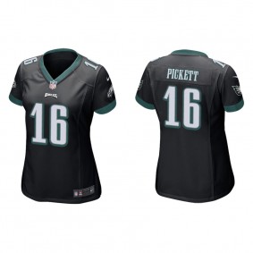 Women's Philadelphia Eagles Kenny Pickett Black Game Jersey