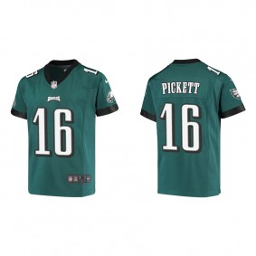 Youth Philadelphia Eagles Kenny Pickett Midnight Green Game Jersey