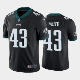 Men's Kyzir White Philadelphia Eagles Black Vapor Limited Jersey