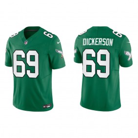 Landon Dickerson Men's Philadelphia Eagles Kelly Green Alternate Vapor F.U.S.E. Limited Jersey