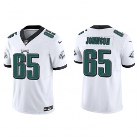 Lane Johnson Philadelphia Eagles White Vapor F.U.S.E. Limited Jersey