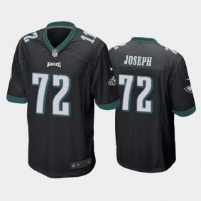 Men's Linval Joseph Philadelphia Eagles Black Game Jersey