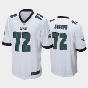 Men's Linval Joseph Philadelphia Eagles White Game Jersey