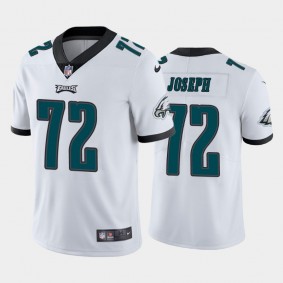 Men's Linval Joseph Philadelphia Eagles White Vapor Limited Jersey