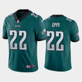 Men's Marcus Epps Philadelphia Eagles Green Vapor Limited Jersey