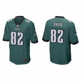 Men's Ainias Smith Philadelphia Eagles Green Game Jersey