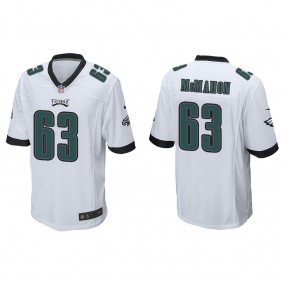 Men's Dylan McMahon Philadelphia Eagles White Game Jersey