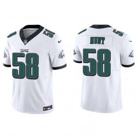 Men's Jalyx Hunt Philadelphia Eagles White Vapor F.U.S.E. Limited Jersey