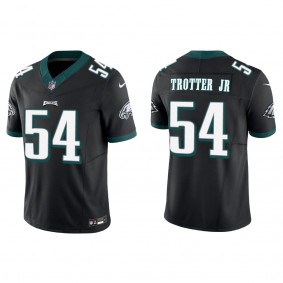 Men's Jeremiah Trotter Jr. Philadelphia Eagles Black Vapor F.U.S.E. Limited Jersey