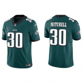 Men's Quinyon Mitchell Philadelphia Eagles Midnight Green Vapor F.U.S.E. Limited Jersey