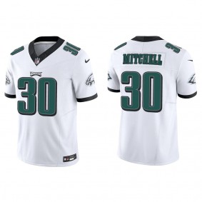 Men's Quinyon Mitchell Philadelphia Eagles White Vapor F.U.S.E. Limited Jersey