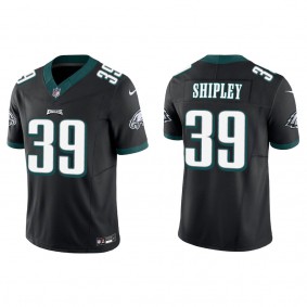 Men's Will Shipley Philadelphia Eagles Black Vapor F.U.S.E. Limited Jersey