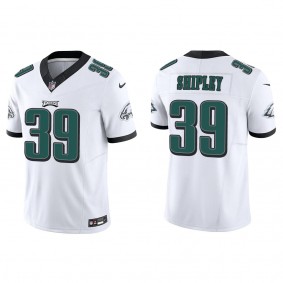 Men's Will Shipley Philadelphia Eagles White Vapor F.U.S.E. Limited Jersey