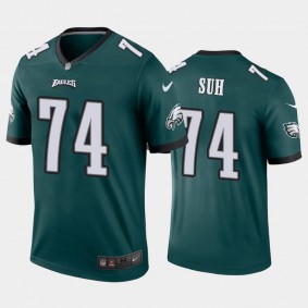 Men's Ndamukong Suh Philadelphia Eagles Green Legend Jersey