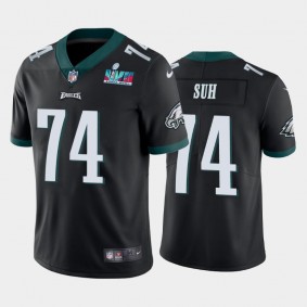 Men's Ndamukong Suh Philadelphia Eagles Black Super Bowl LVII Vapor Limited Jersey