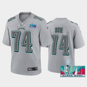 Youth Ndamukong Suh Philadelphia Eagles Gray Super Bowl LVII Atmosphere Jersey