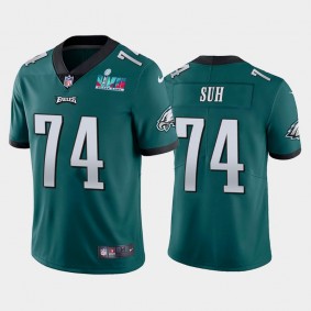 Men's Ndamukong Suh Philadelphia Eagles Green Super Bowl LVII Vapor Limited Jersey