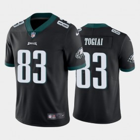 Men's Noah Togiai Philadelphia Eagles Black Vapor Limited Jersey