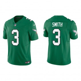 Nolan Smith Men's Philadelphia Eagles Kelly Green Alternate Vapor F.U.S.E. Limited Jersey