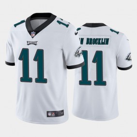 Men's Norm Van Brocklin Philadelphia Eagles White Vapor Limited Jersey