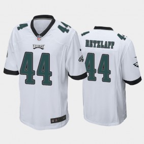 Men's Pete Retzlaff Philadelphia Eagles White Game Jersey