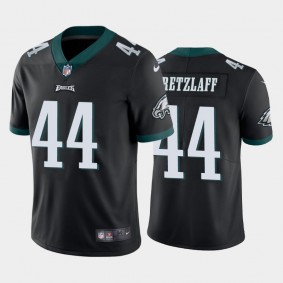 Men's Pete Retzlaff Philadelphia Eagles Black Vapor Limited Jersey