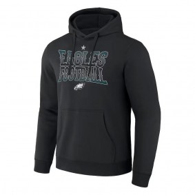 Philadelphia Eagles NFL x Darius Rucker Rock N' Football Pullover Hoodie Black