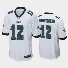 Men's Randall Cunningham Philadelphia Eagles White Game Jersey