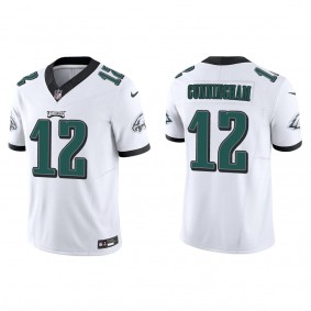 Randall Cunningham Philadelphia Eagles White Vapor F.U.S.E. Limited Jersey