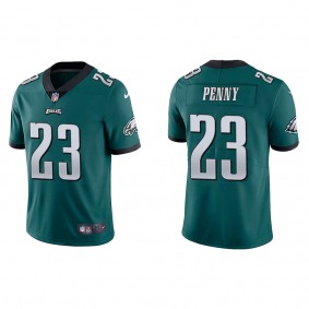 Men's Philadelphia Eagles Rashaad Penny Green Vapor Limited Jersey