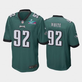 Men's Reggie White Philadelphia Eagles Midnight Green Super Bowl LVII Game Jersey