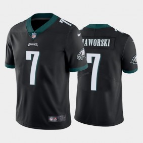 Men's Ron Jaworski Philadelphia Eagles Black Vapor Limited Jersey