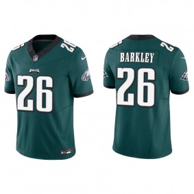 Men's Philadelphia Eagles Saquon Barkley Midnight Green Vapor F.U.S.E. Limited Jersey