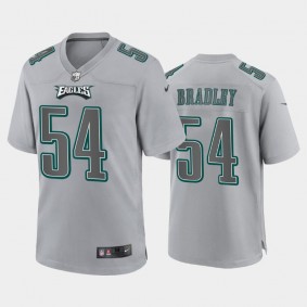 Men's Shaun Bradley Philadelphia Eagles Gray Atmosphere Fashion Game Jersey