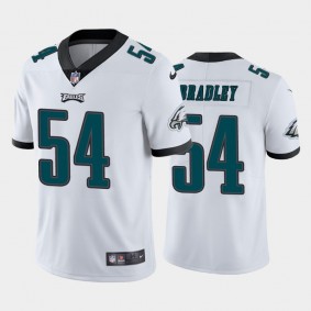 Men's Shaun Bradley Philadelphia Eagles White Vapor Limited Jersey